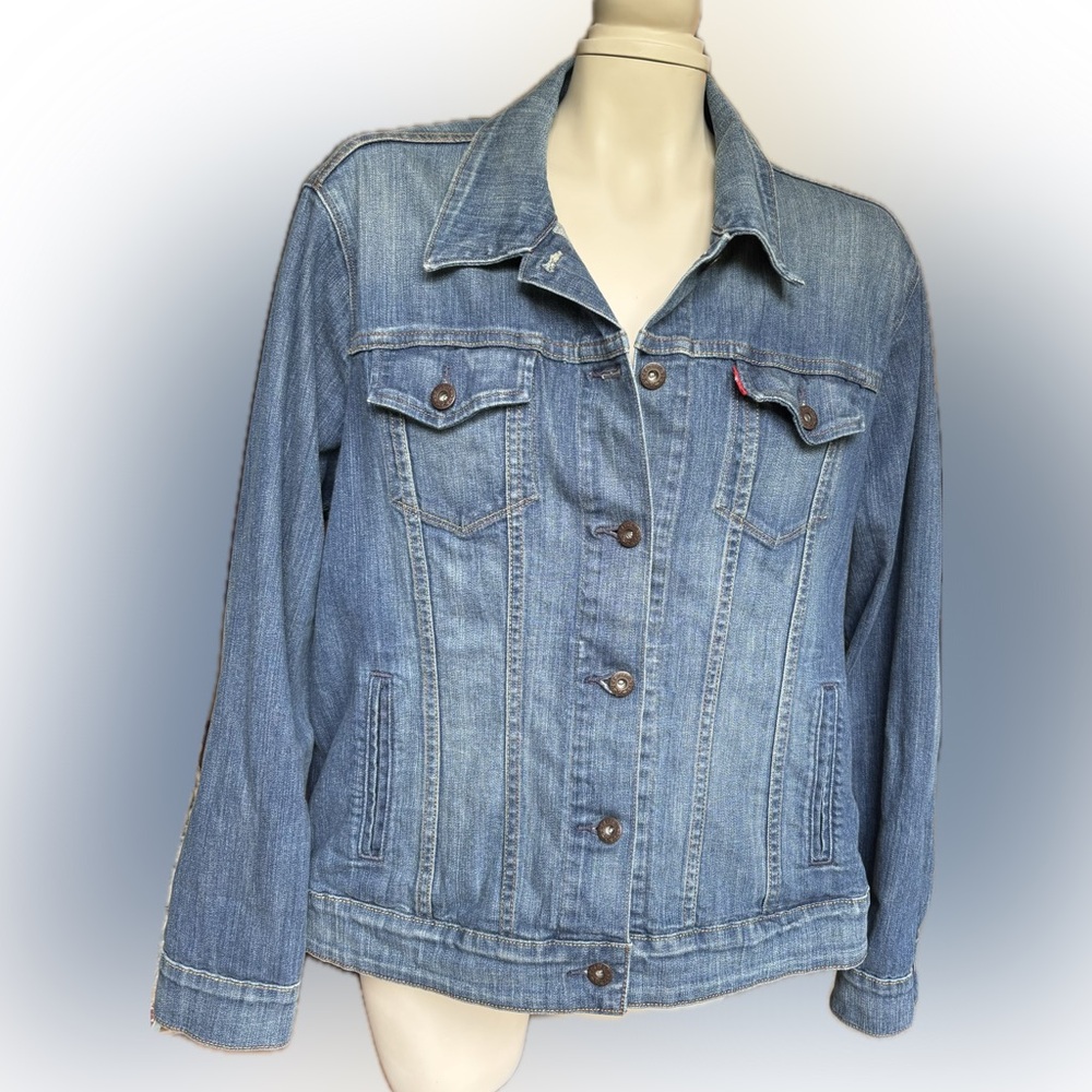 Levi's Light Blue Denim Jean Jacket